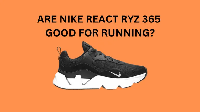 Are Nike React Ryz 365 Good for Running
